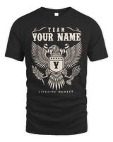 Team Your Name Customizable T-Shirt & Hoodie Men's Standard T-Shirt black s